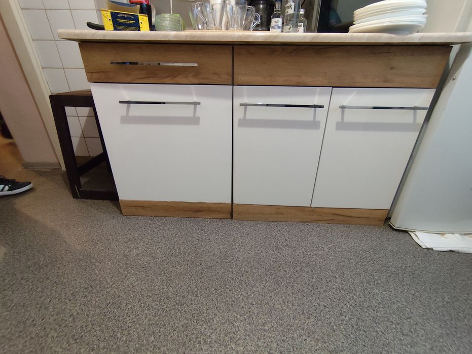 Szafki kuchenne z blatem