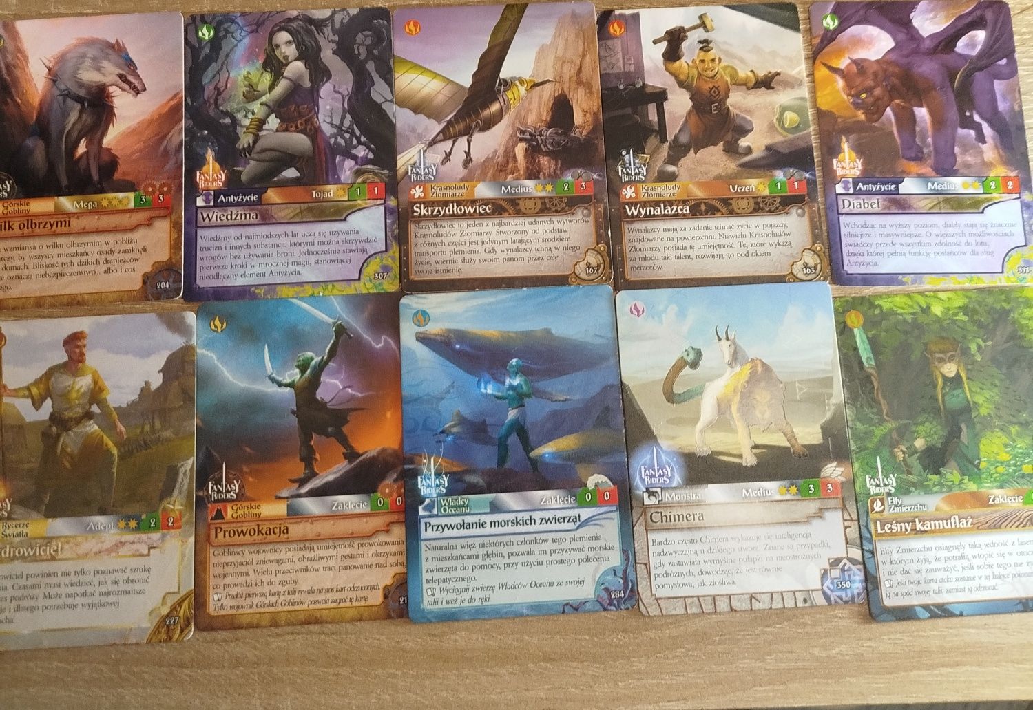 Karty Fantasy Riders