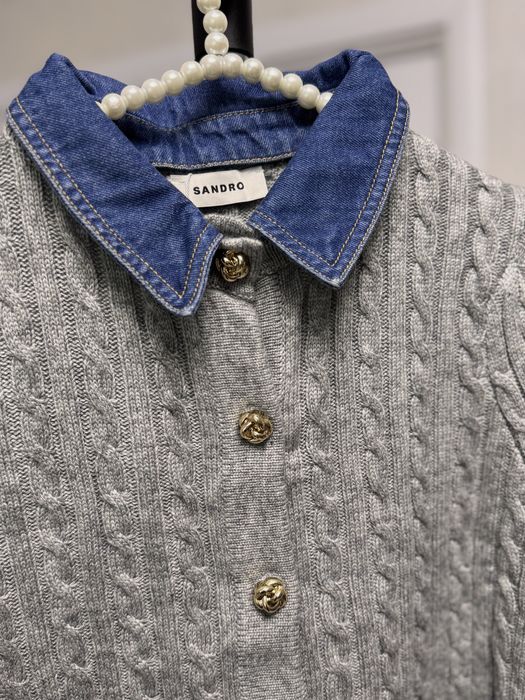 Кофта поло sandro