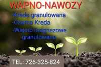 Wapno granulowane. Kreda. Czarna Kreda. Wapno Magnezowe