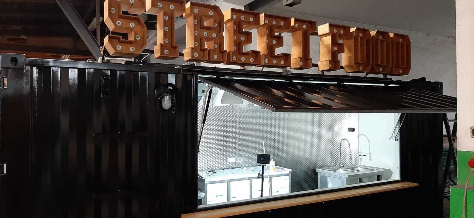 kontener gastronomiczny FoodTruck pizza Kebab coffee,lody na podwozie!