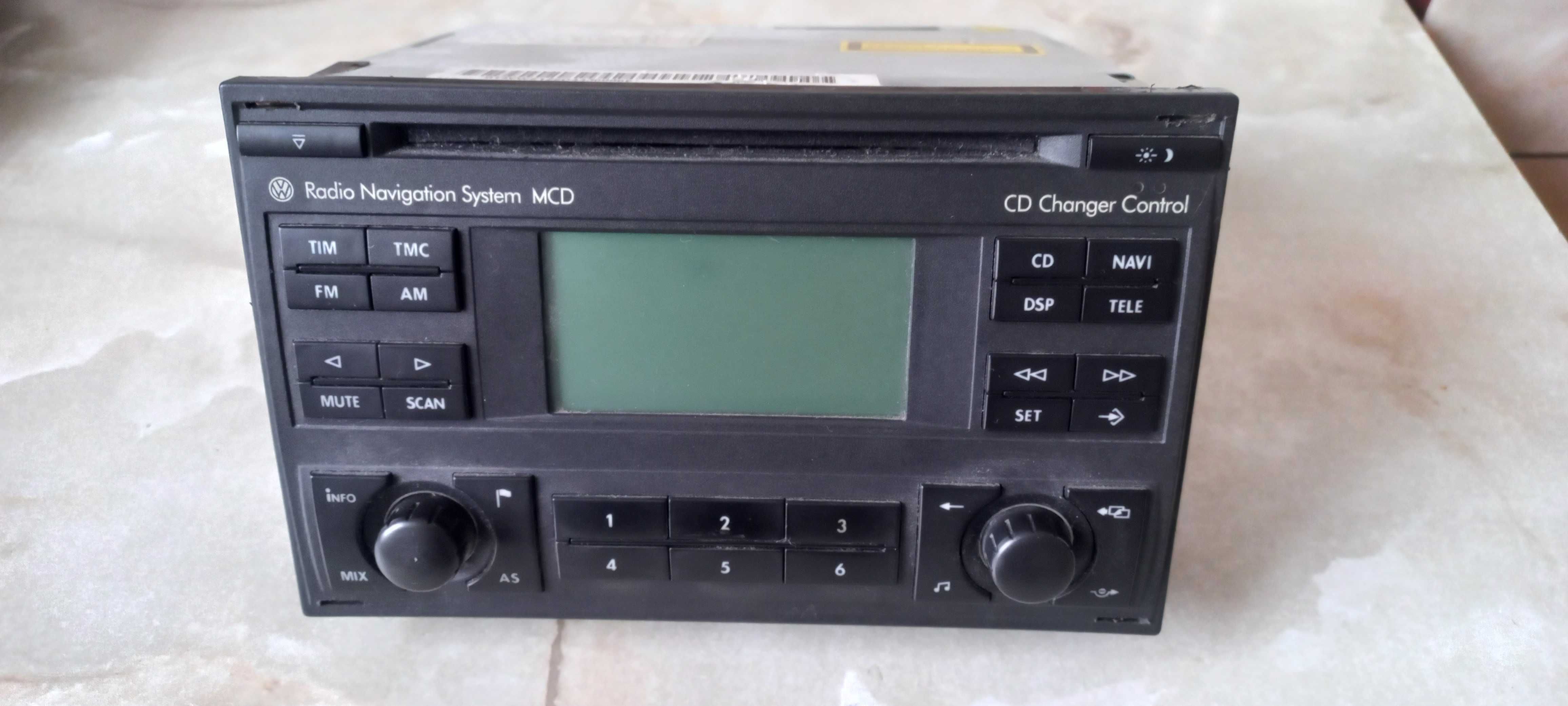 Vw Radio Navigation System MCD +kod+płyta nawigacja  -wysyłka!