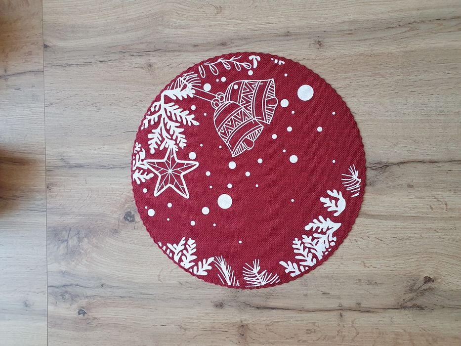 Mata Świąteczna na stół 37cm