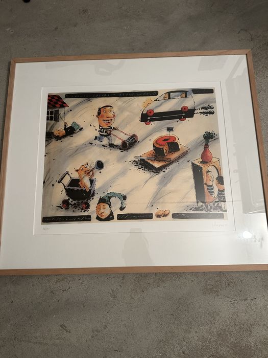 Serigrafia de João Vaz de Carvalho