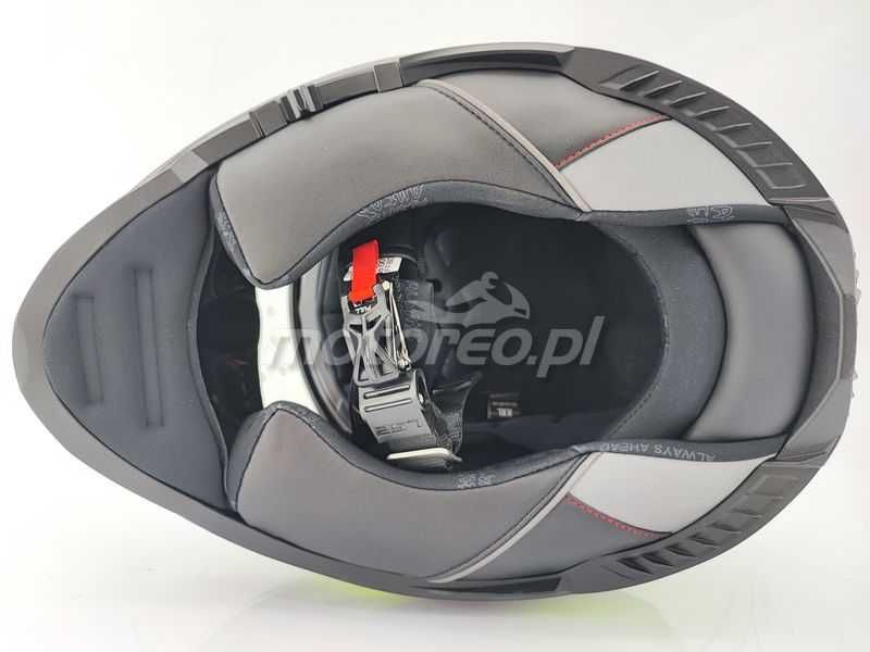 HIT! Kask z Blendą i Pinlockiem LS2 FF800 Storm 2 NERVE Mat Bl. Yellow