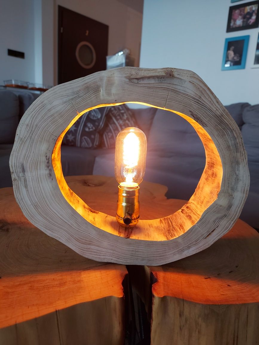 Rustykalna lampa