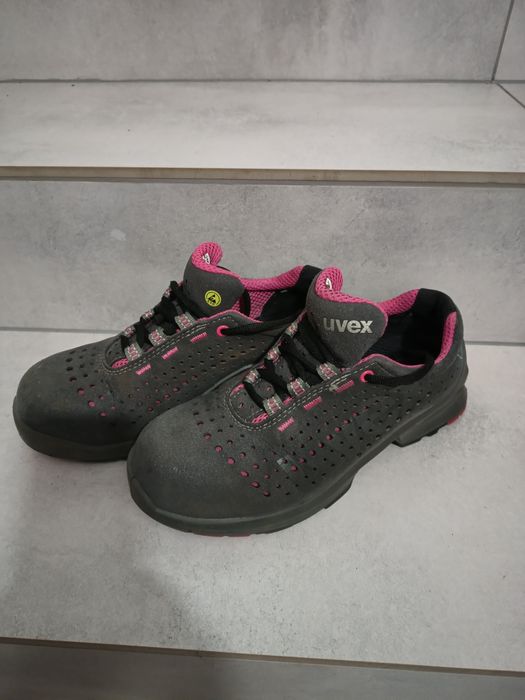 Buty uvex damskie ochronne robocze.