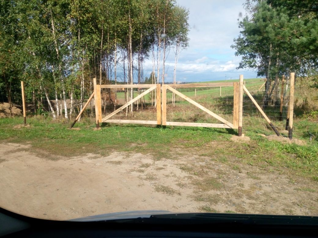 Ogrodzenie Budowlane Tymczasowe Olsztynek siatka leśna już 17 zl. za m