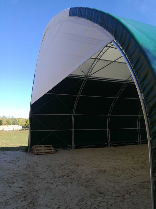 Oryginalne HaleNaBale.pl hala 10m x 21m