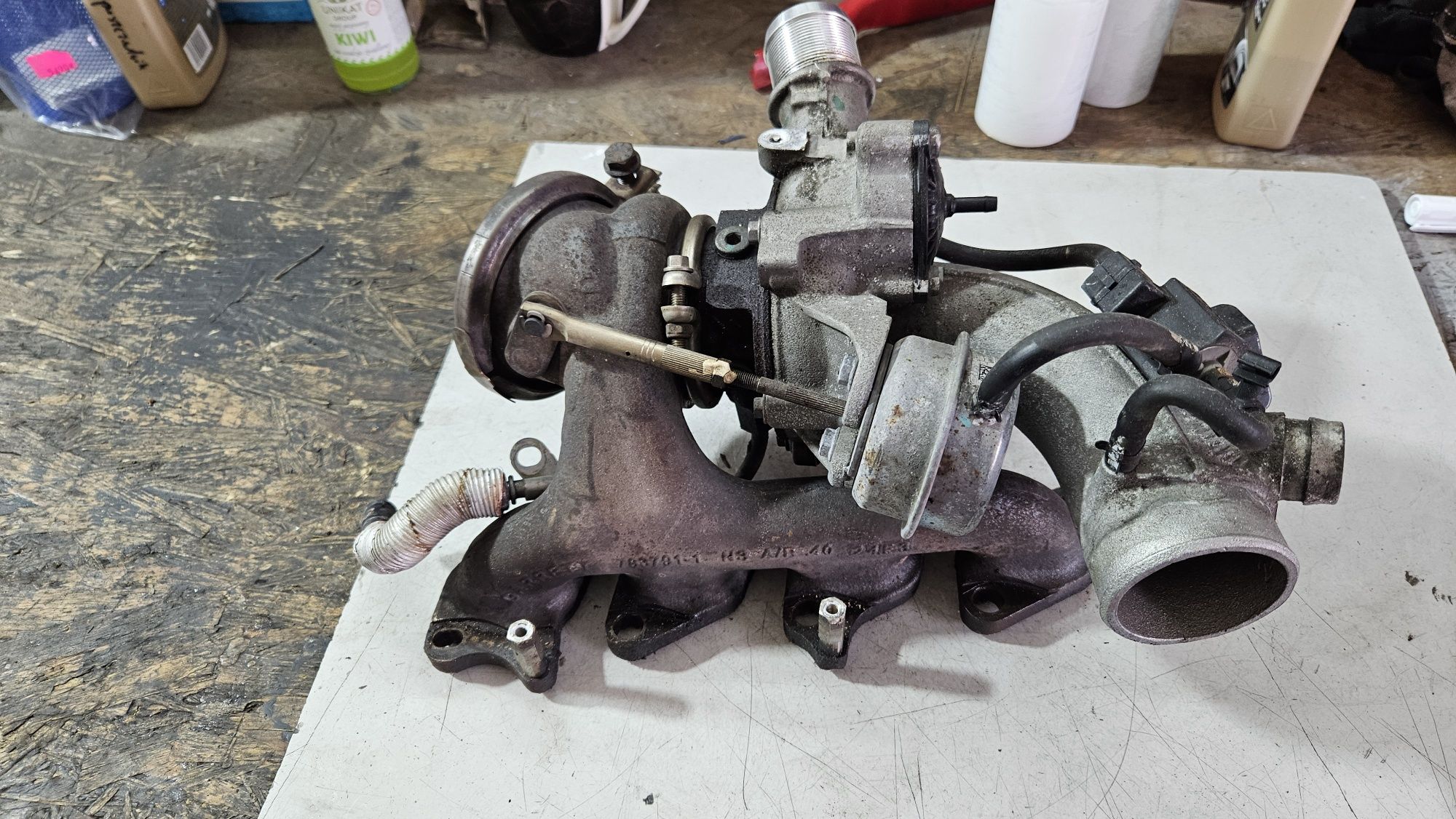 Turbina turbosprężarka A14NEL A14NET 1.4t opel meriva b astra j zafira