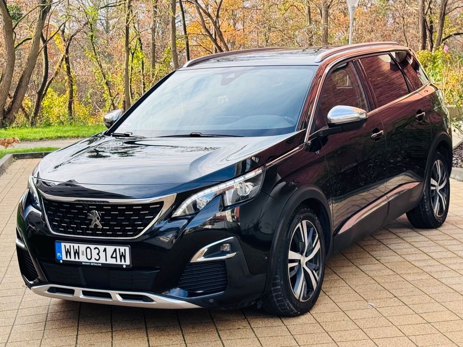 Peugeot 5008 2,0 HDI 180KM Automat GT-Line 7 Miejsc Kamera 360 Focal Masaże Panoram