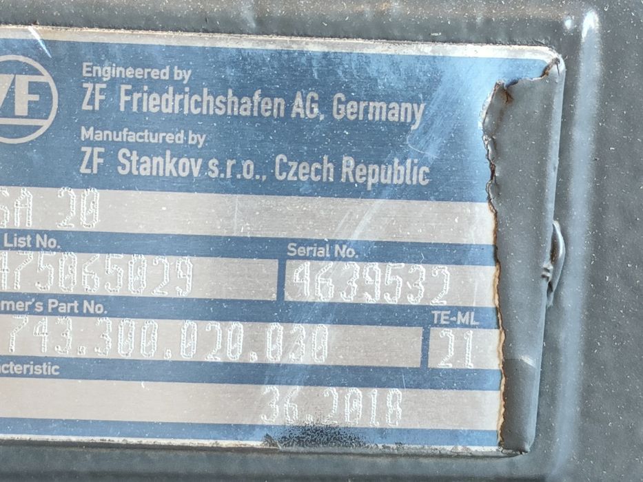 Fendt Vario seria 700 Vario przedni most