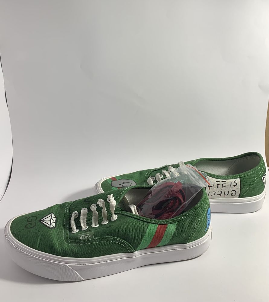 Vans ultra cush padrão gucci