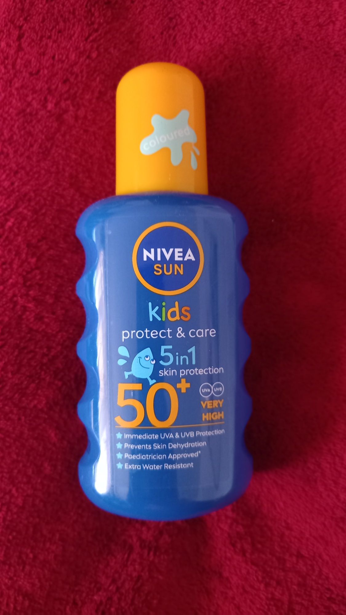 Balsam do opalania w sprayu dla dzieci 5 w 1 nivea 50+