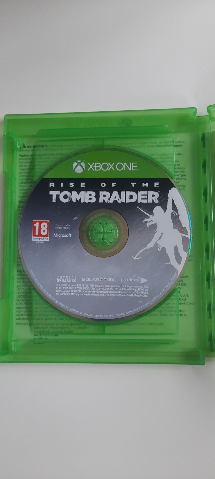 Tomb Raider. Rise of the. Xbox one wersja PL