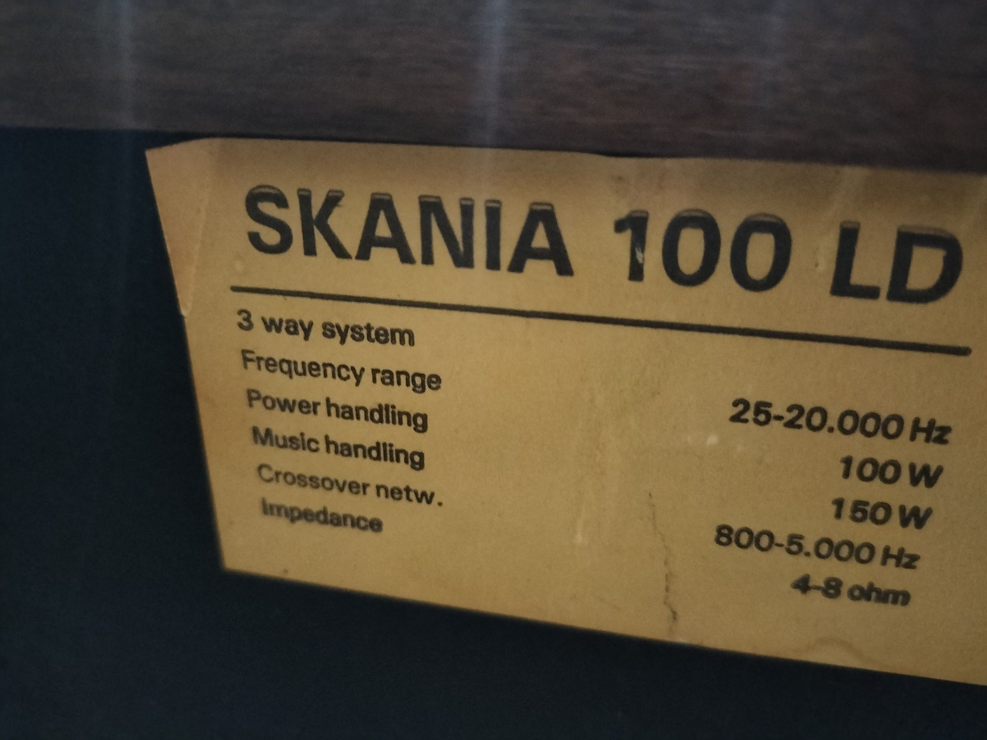 Kolumny głośnikowe SKANIA 100LD Philips