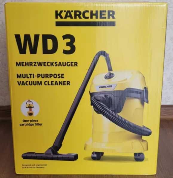 Пылесос karner пилосос karner wd3 1000вт 17л 3в1