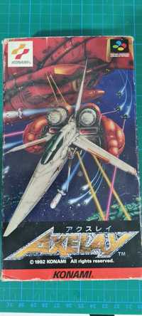 axelay para nintendo super famicom japones