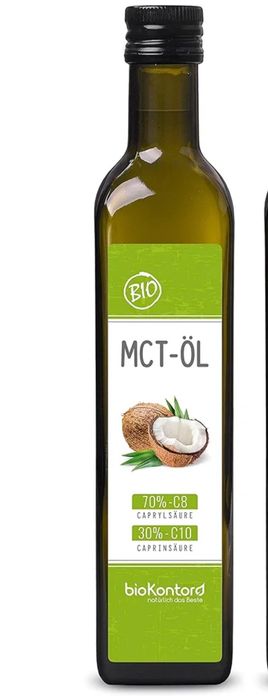 Olej Mct kokosowy 500 ml szkło