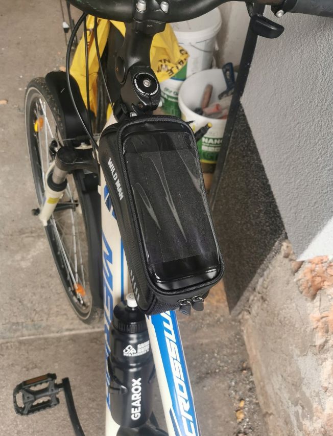 Sakwa rowerowa torba na bagażnik rower kufer pojemna usztywniana