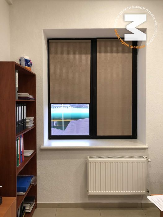 Рулонные шторы. Жалюзи день ночь. Тканевые ролеты с установкой на окна