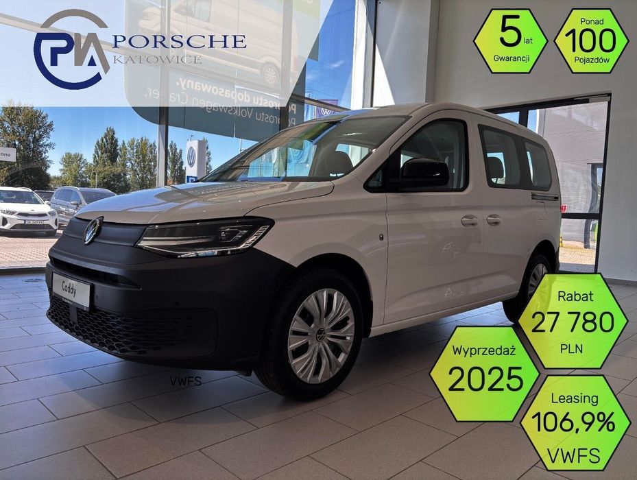 Volkswagen Caddy 2.0 Tdi 102 Km 6-Bm 5M  Fwd Nowy Model Plac