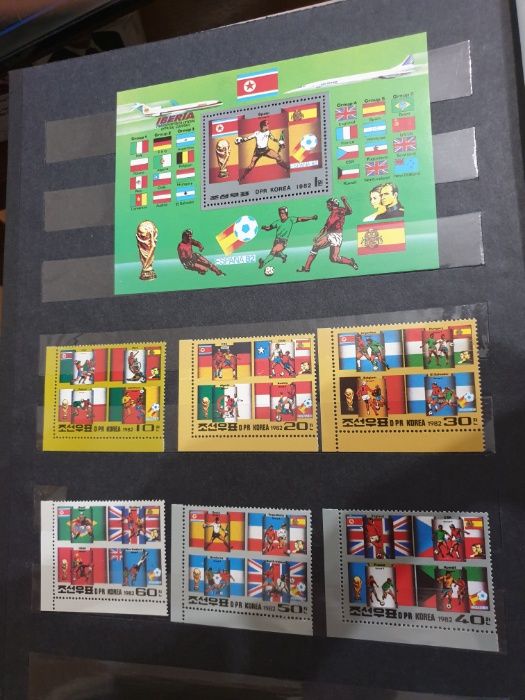 Klaser ze znaczkami od 1958