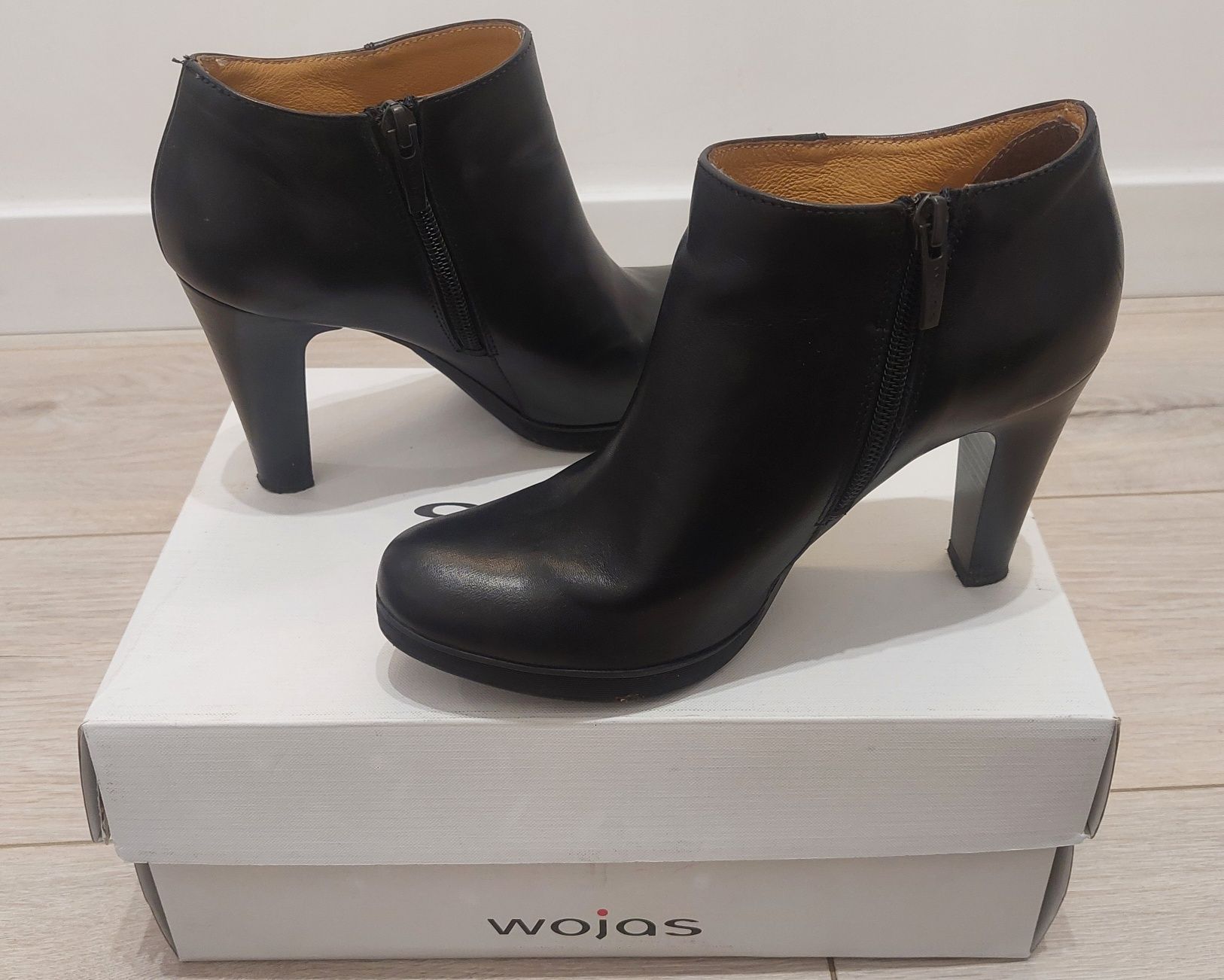 Botki WOJAS r. 37 jak nowe!