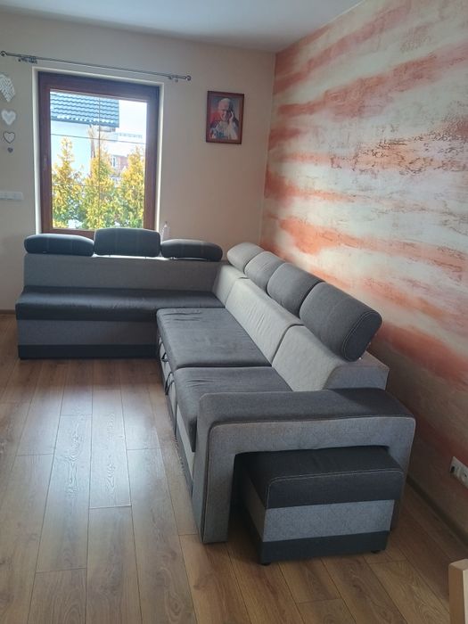 Narożnik z funkcją spania