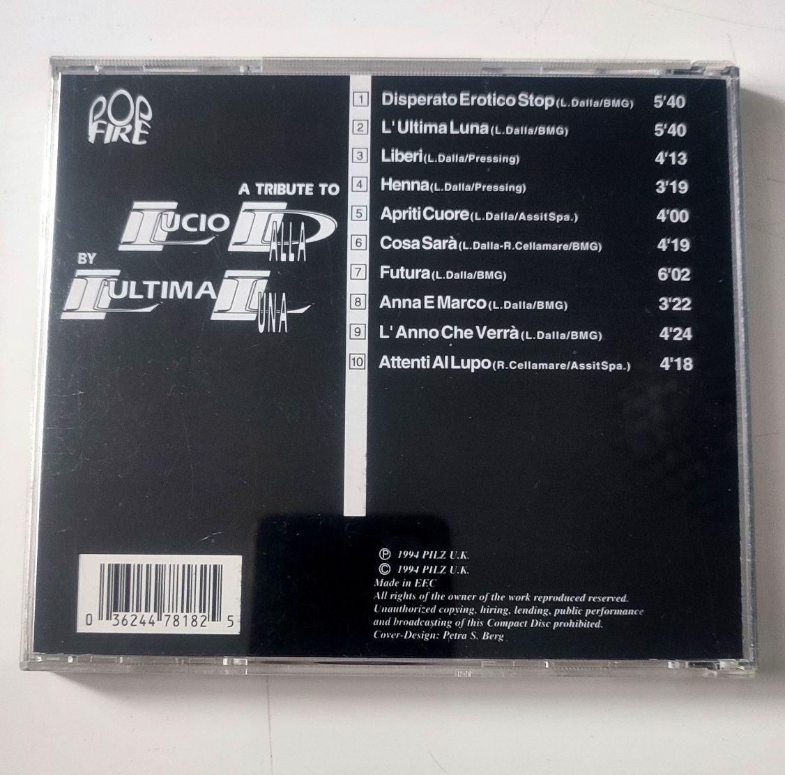 A tribute to Lucio Dalla by L'ultima Luna