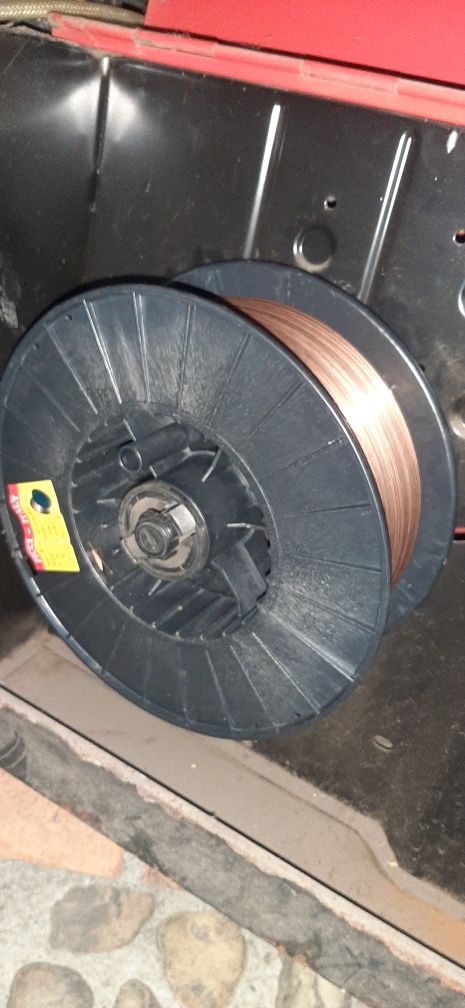 Rolo arame solda 0.8mm novo 15k