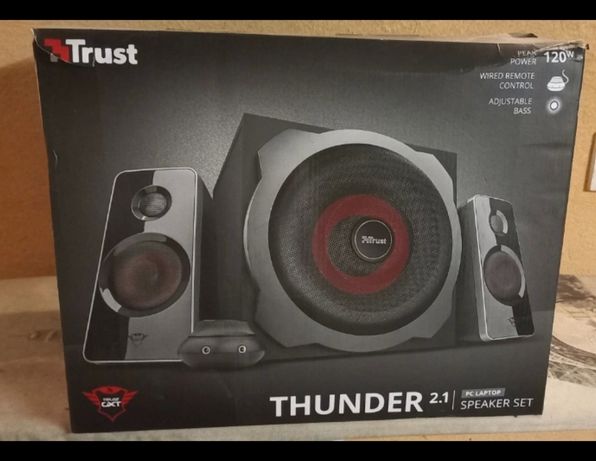 NOWE Głośniki TRUST GXT4038 2.1 Thunder komputer okazja