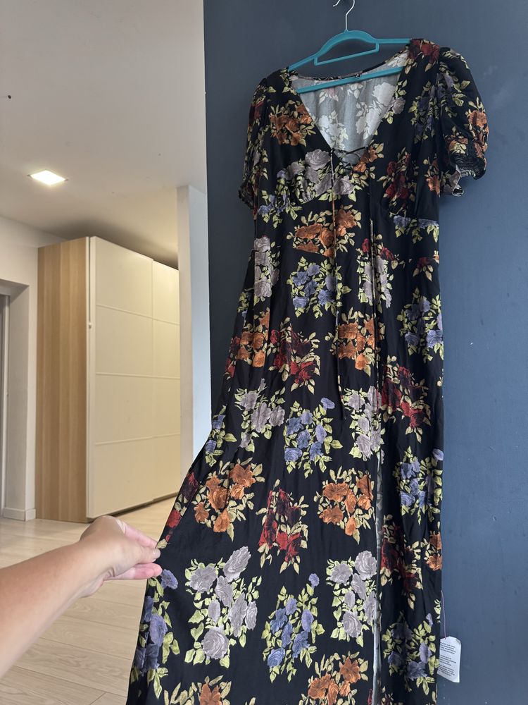 Sukienka nowa bez metki Asos Design Curve 48 wiskoza