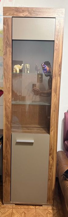 Szafka RTV oraz regał na książki