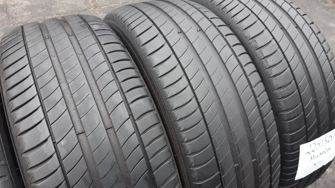 Opony Letnie 225÷50÷18÷.MICHELIN.Rok 2020.Cena 1000 zł kpl-4 sztuki.