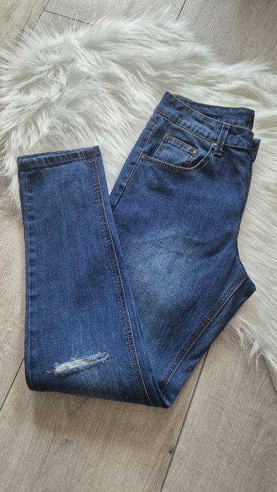 Jeansy Boyfriend, rozmiar 38, Lost Ink, stan bardzo dobry