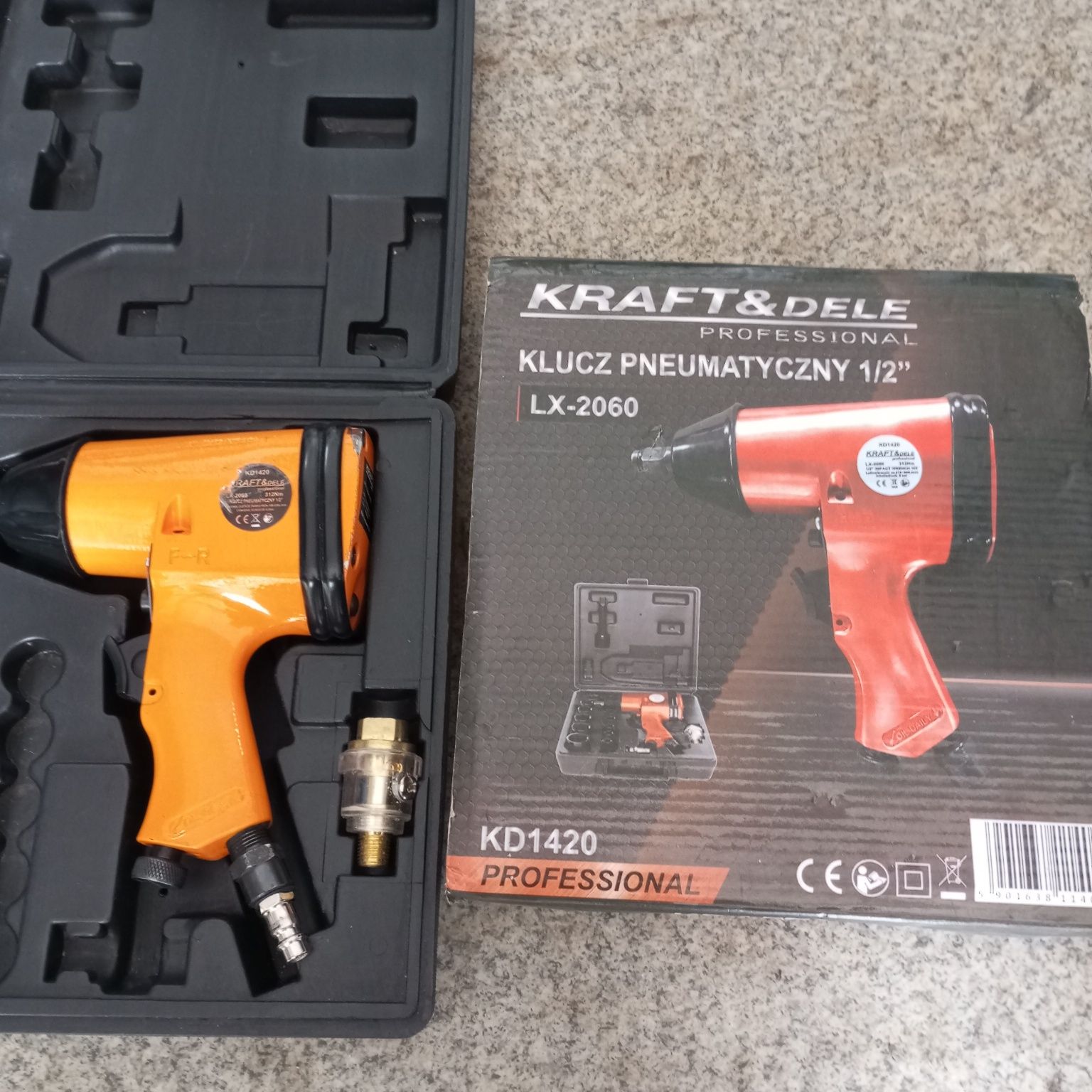 Klucz pneumatyczny Kraft&Dele DK 1420 wysyłka