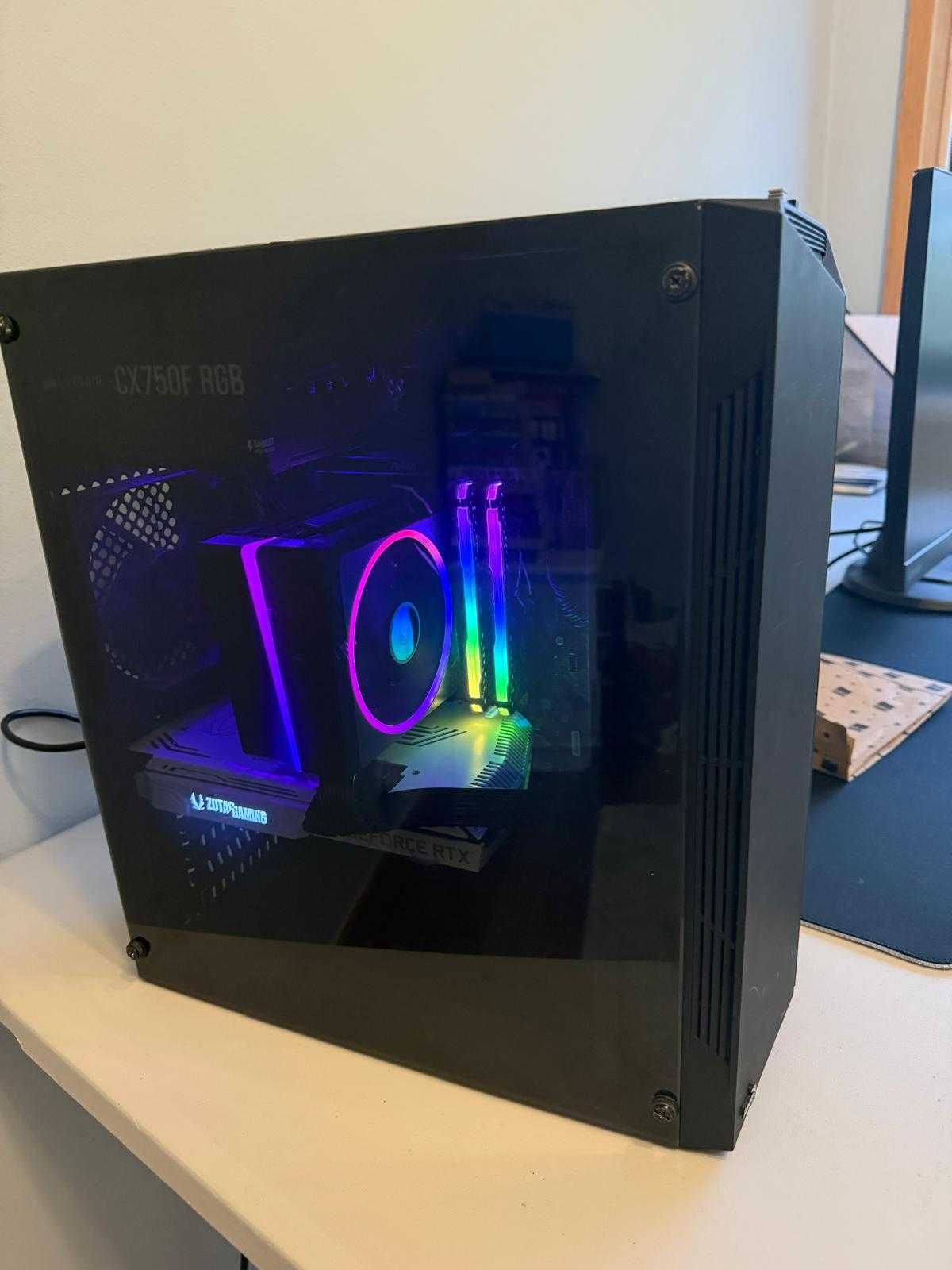 PC Gaming RTX 3060 + i7-10700K + 16GB RAM DDR4 – Desempenho Top!