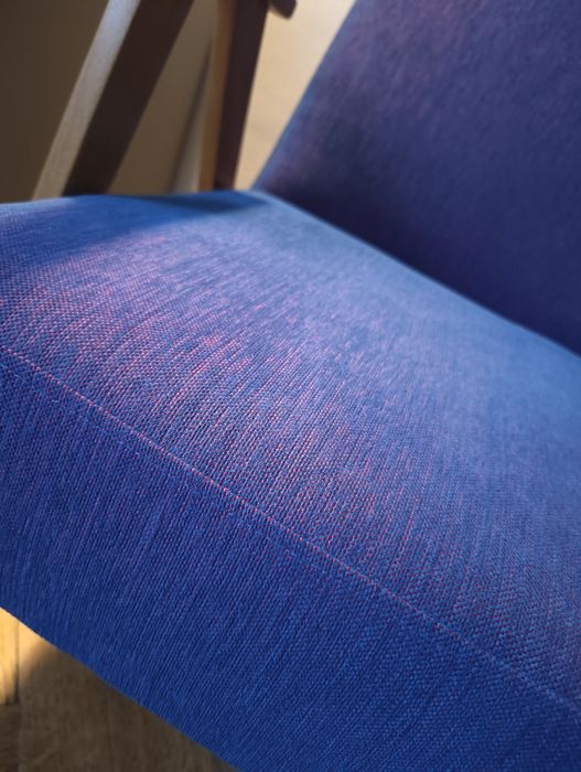 Fotel z PRL-u po renowacji