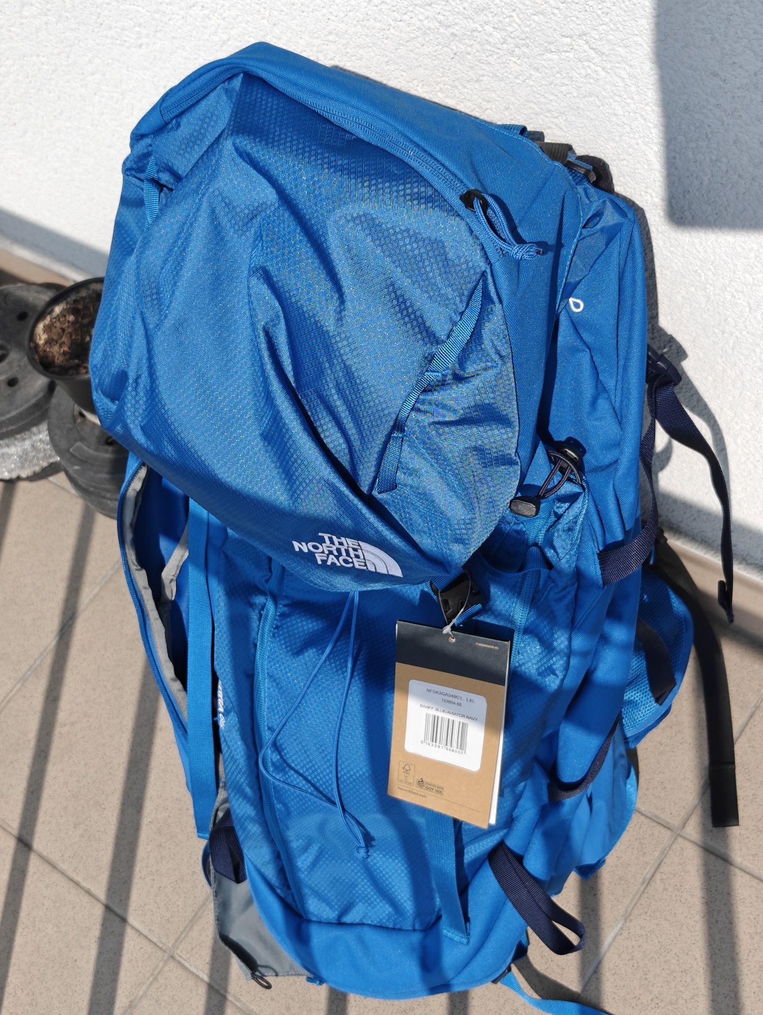 Nowy duży plecak The North Face Terra 65 L XL męski w góry trekking