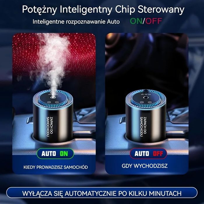 inteligentny bezprzewodowy nawilżacz powietrza, dyfuzor mgiełka