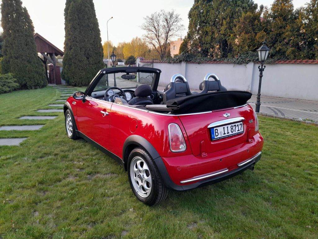 Mini One Cabriolet 2005r., 1,6 benzyna