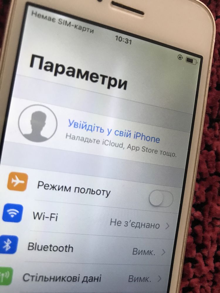 iPhone 5s neverlok  64 GB самий старий )