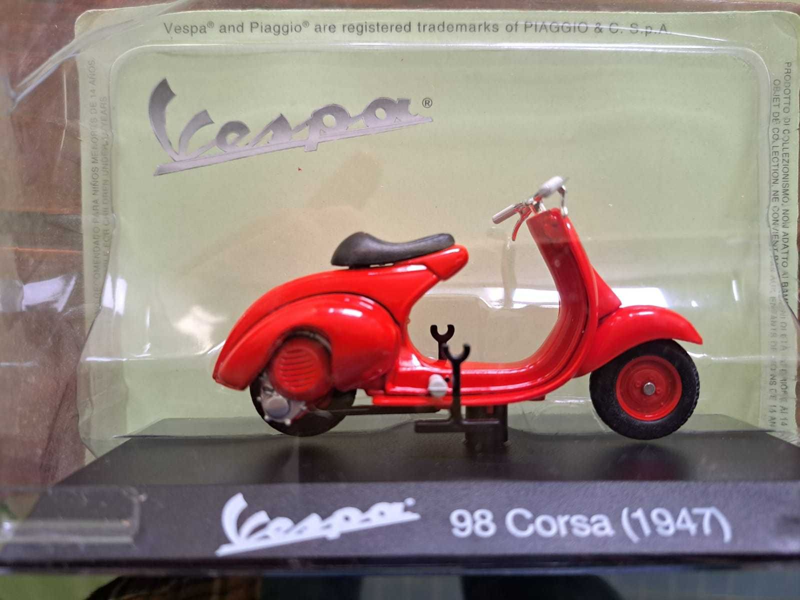 Lote #22 miniaturas Vespa (colecção original Vespa e licenciadas)