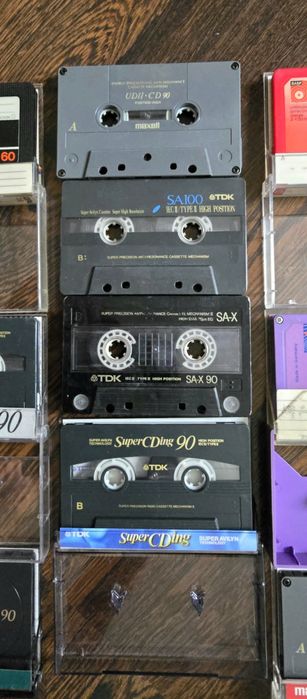 Аудиокассеты аудіокасети 15 шт. Sony Maxwell TDK