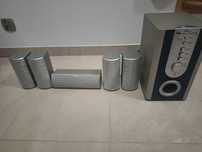 Subwoofer aktywny + 5głosnikow