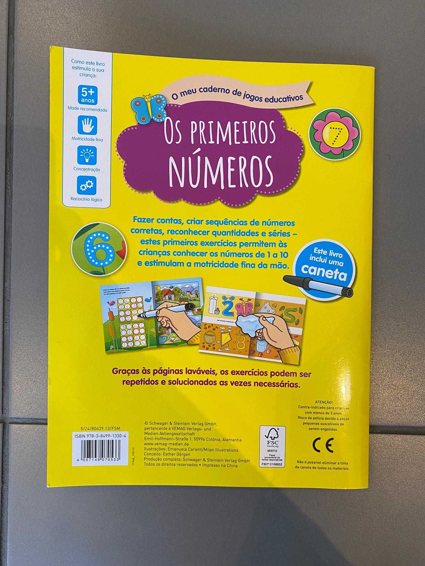 Livros de criança educativos