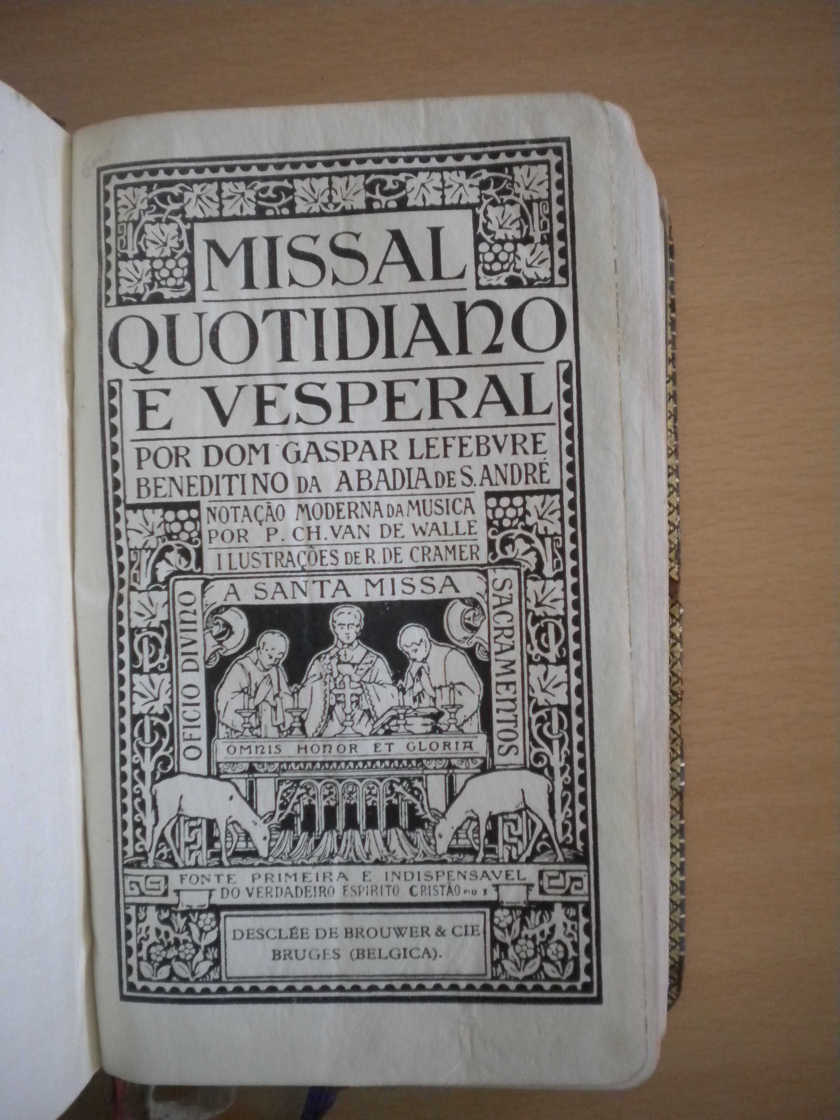 Lefebvre - Missal Quotidiana e Vesperal - 1955 - Latim/Português