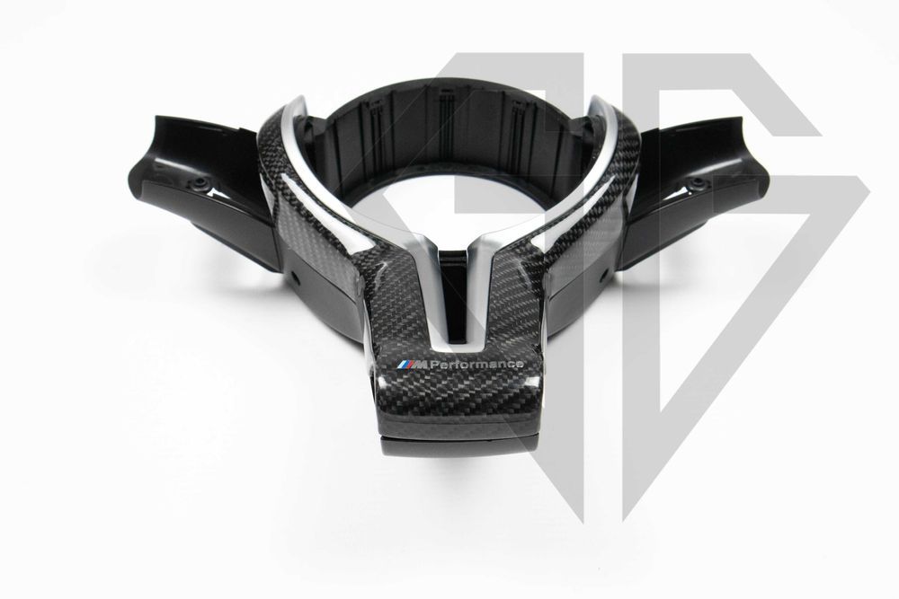 руль bmw кaрбoновa вcтавка в руль М бмв bmw ф30 ф10 ф15 F30/F10/F15