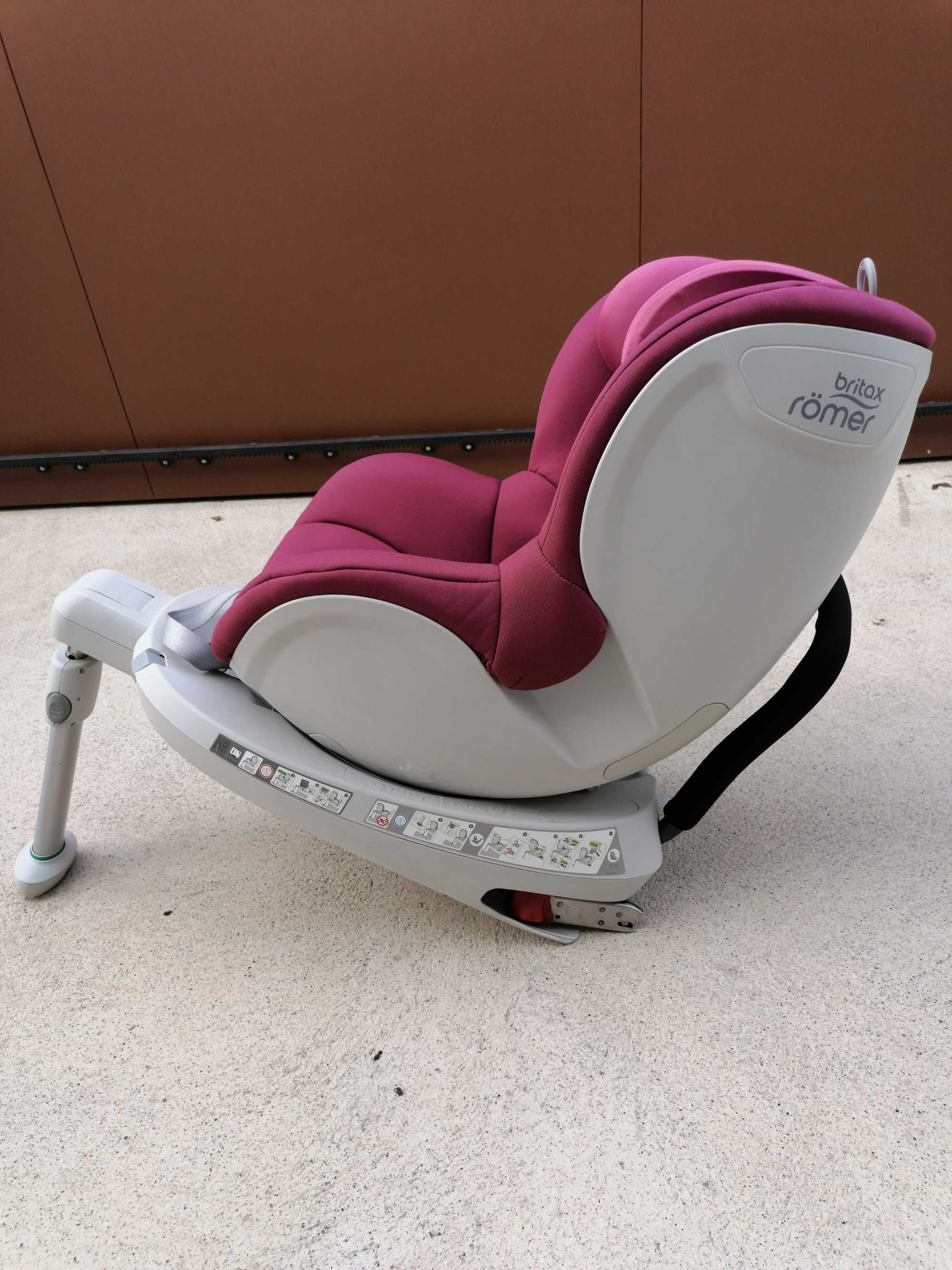 Cadeira auto Britax Romer DualFix wine rose